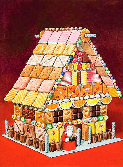 Father Christmas and the Biscuit House (Original)