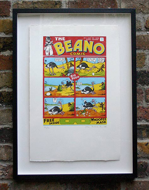 The Beano No 1 Front Page (Limited Edition Print) (Signed)