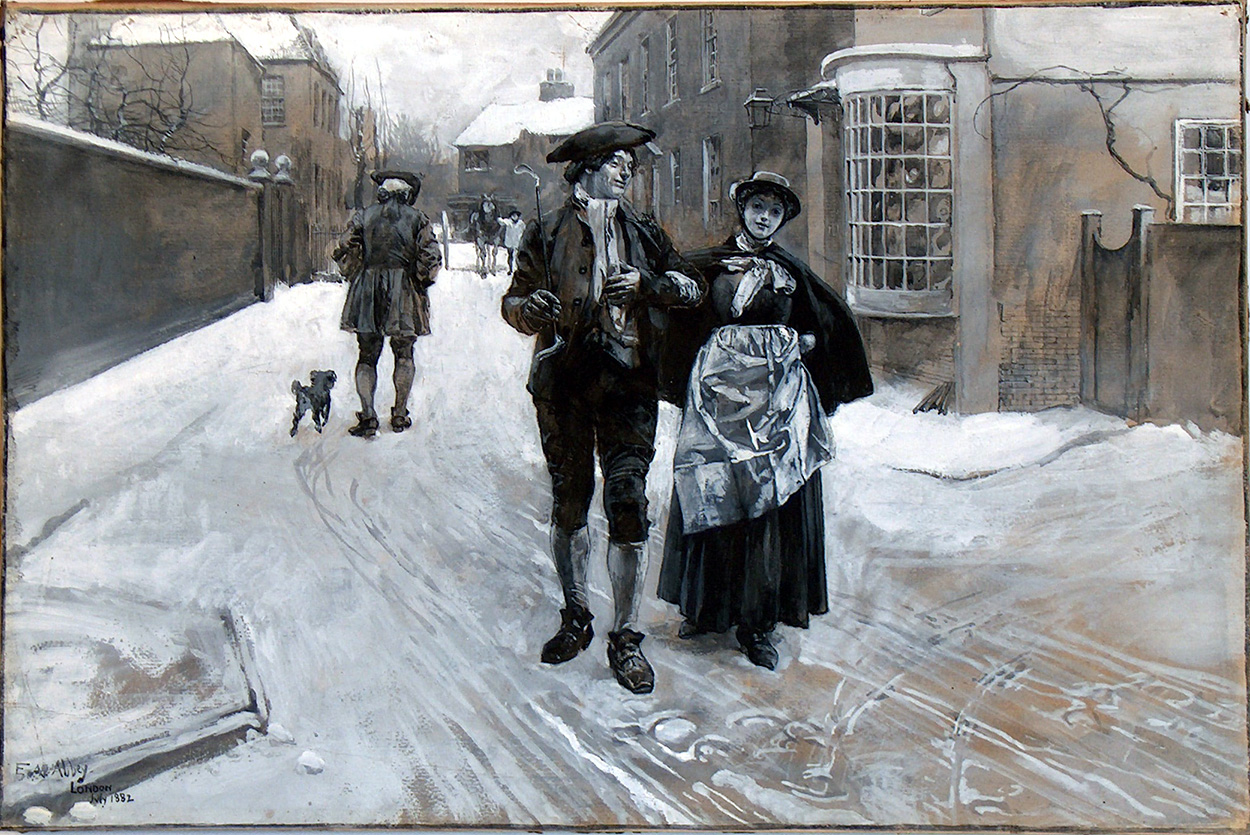 A Walk Around London (Original) (Signed)