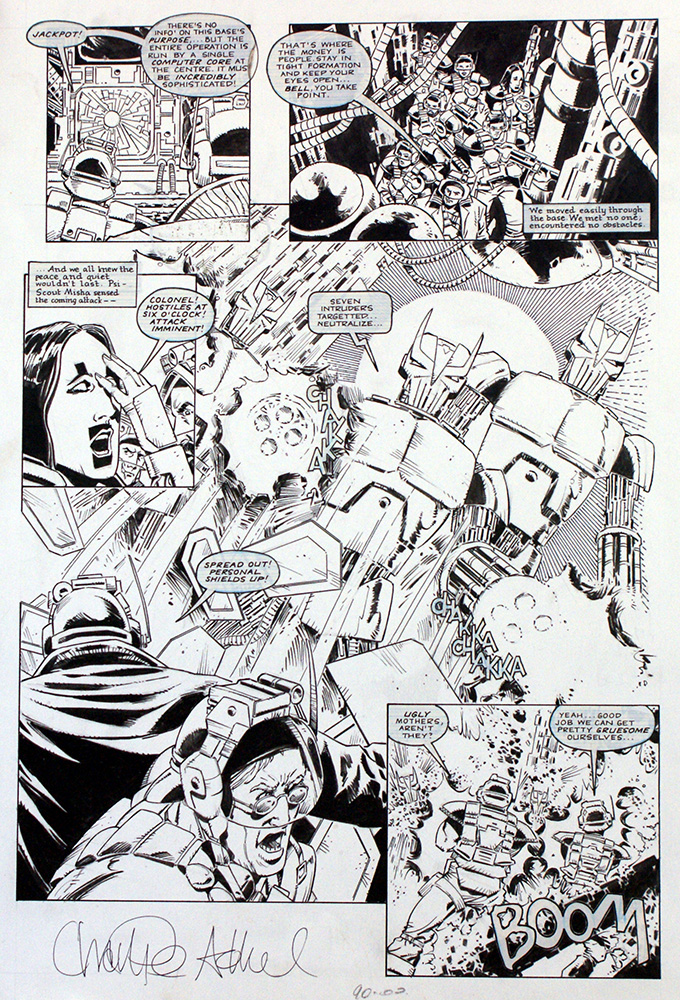 Warheads War 1 (Original) (Signed)