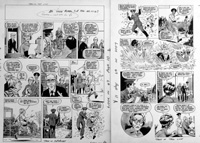 Please Sir! 3 Wheeler (TWO pages) (Originals)