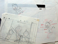 Duck Tales with Huey, Louie and Dewey (Cel) (Original)