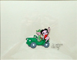 Betty Boop and Beetle Bailey (Original) (Signed)