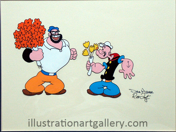 Popeye and Olive Oyl (Limited Edition Print)