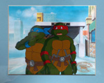 Teenage Mutant Ninja Turtles production cel (Original)
