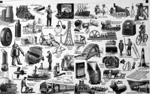 Montage of British Inventions and Achievements (Original)