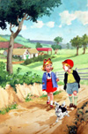 Jack and Jill in the Country (Original)