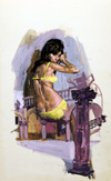 Romance Book cover 2 (Original) (Signed)