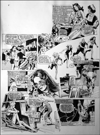 Charlie's Angels - Taxidermist (TWO pages) art by Jim Baikie