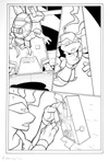 Teenage Mutant Ninja Turtles page 8 (Original) (Signed)