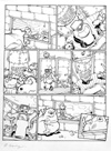 Wallace and Gromit page 3 (Original) (Signed)