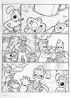 Wallace and Gromit page 8 (Original) (Signed)
