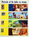 Portraits Of Ladies On Stamps (Original)