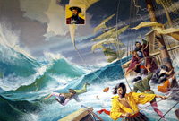 Vasco Da Gama art by Severino Baraldi