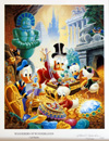 Donald Duck Uncle Scrooge Wanderers of Wonderlands (Limited Edition Print) (Signed)