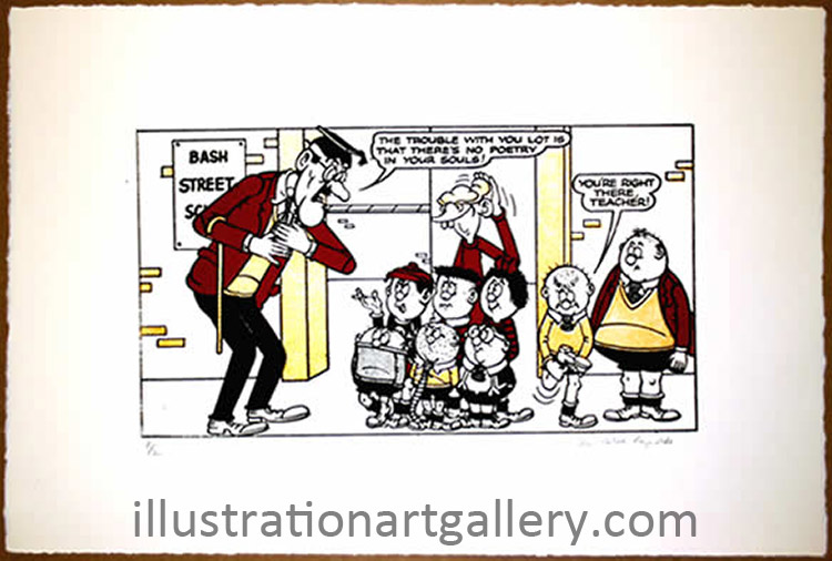The Bash Street Kids: Poetry (Limited Edition Print) (Signed)