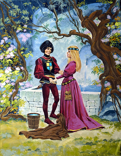 A Royal Romance (Original) by Luis Bermejo at The Illustration Art Gallery