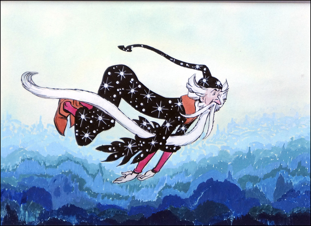 Wizard Weezle Takes Flight (Original) art by Luis Bermejo Art at The Illustration Art Gallery
