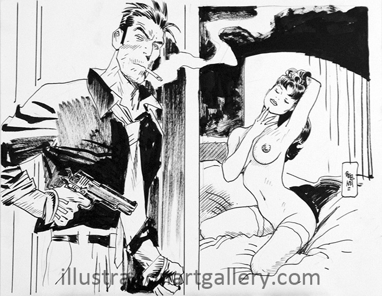 Torpedo Splash page (Original) (Signed)