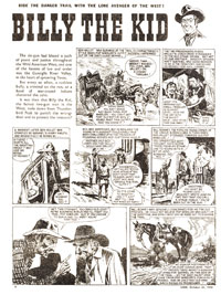 COMPLETE DON LAWRENCE BILLY THE KID Fleetway Comics Archives 