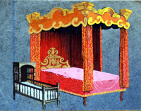 Royal Bed and Cot (Original)