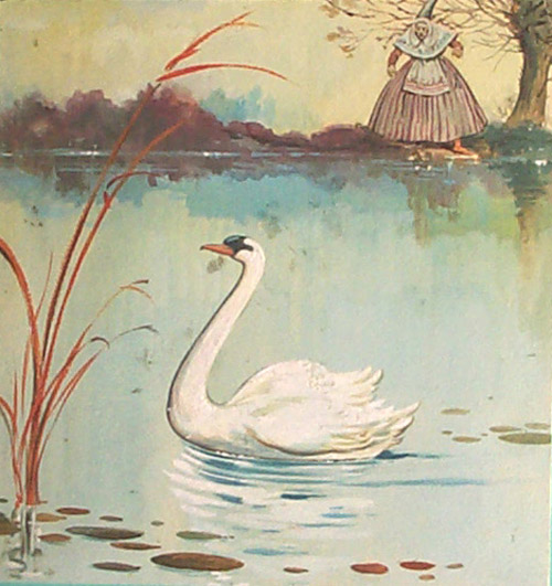 The Swan (Original) by Hansel and Gretel (Blasco) Art at The Illustration Art Gallery