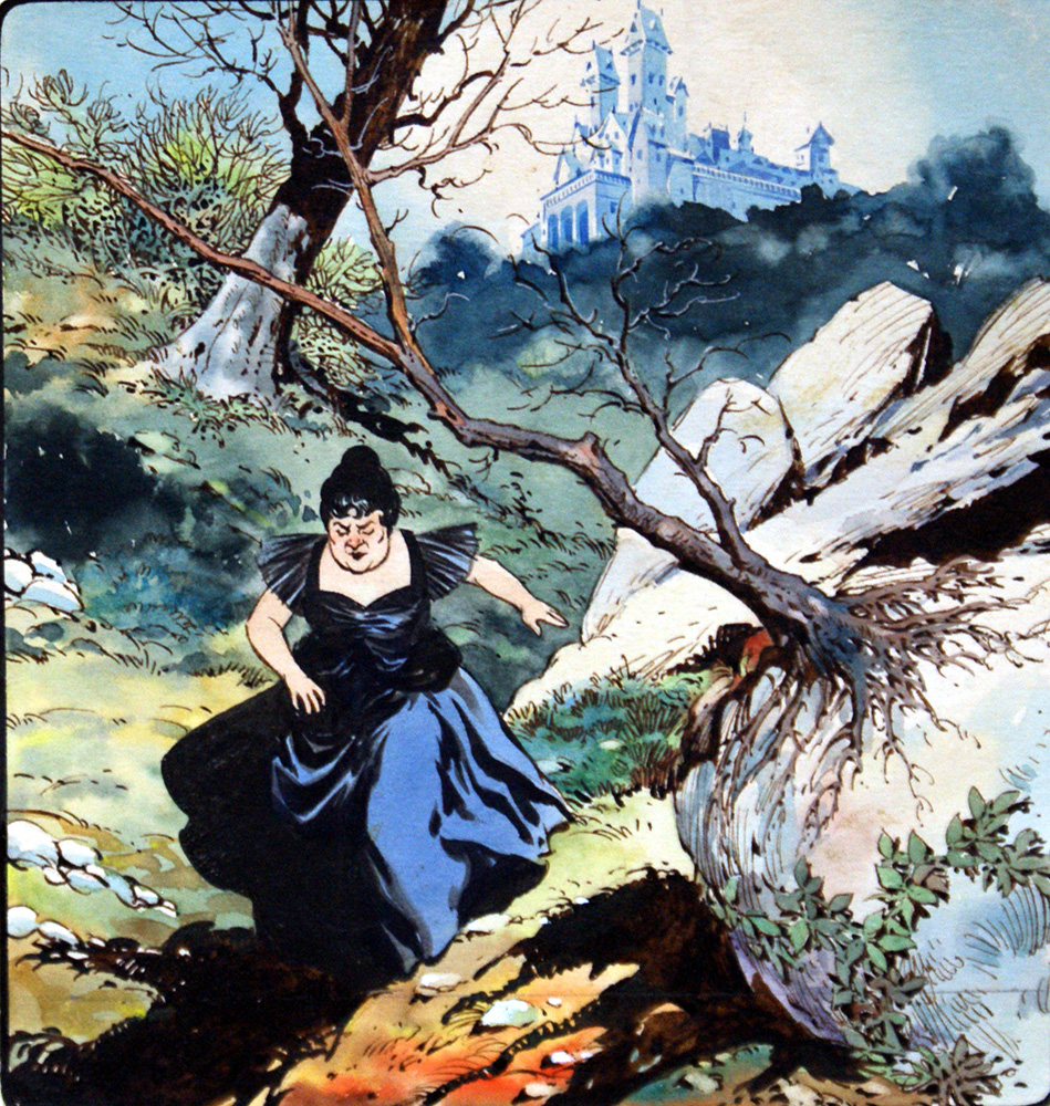 Princess Petal: Leaving the Castle (Original) art by Princess Petal (Blasco) Art at The Illustration Art Gallery