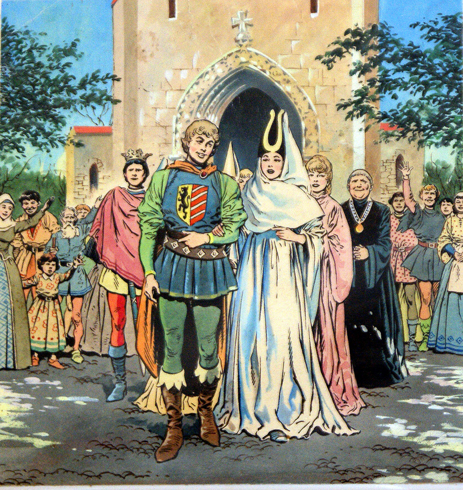 Fairytale Marriage (Original) art by Sleeping Beauty (Blasco) at The Illustration Art Gallery