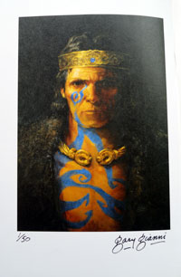 Bran Mak Morn: The Last King (Remarqued Leatherbound Ultra Limited Edition) (Signed) (Limited Edition)