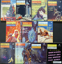 Fantasy and Science Fiction (UK): Volume II, #2 - #12 (1961) (11 issues) Fantasy and Science Fiction (UK): Volume II, #2 - #12 (1961) (11 issues)