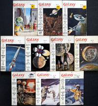 Galaxy Science Fiction: British Edition #60 to #69 (10 ISSUES) Galaxy Science Fiction: British Edition #60 to #69 (10 ISSUES)
