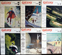 Galaxy Science Fiction: British Edition #80 to #87 (6 ISSUES) Galaxy Science Fiction: British Edition #80 to #87 (6 ISSUES)