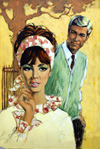 Romance cover 2 (Original) (Signed)