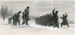 A last minute reprieve saved Fyodor Dostoievski from the firing squad (Original) (Signed)
