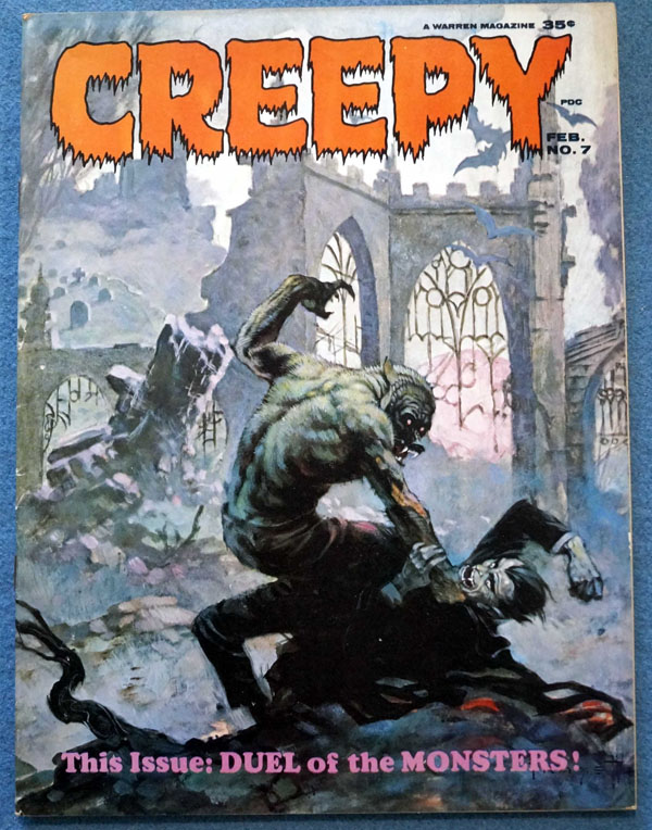 Creepy No 7 art by Comics & Magazines at The Illustration Art Gallery