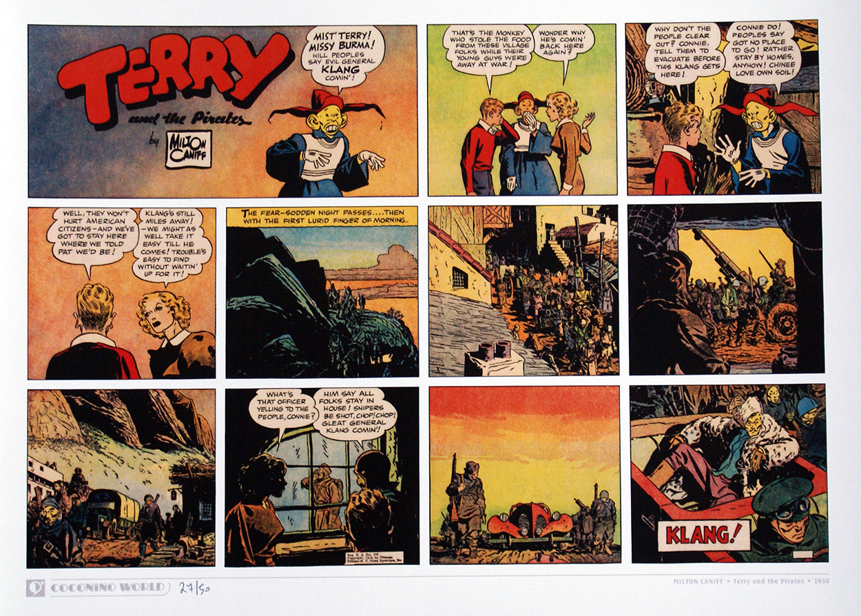 Terry and the Pirates 1938 (Limited Edition Print)
