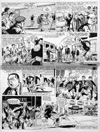 Roy of the Rovers Comic Art (Original)
