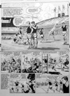 Roy of the Rovers original art April 1964 (Original)