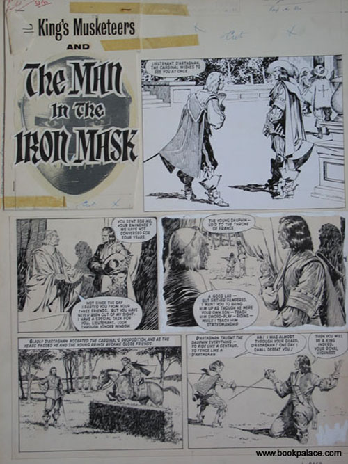 King's Musketeers and The Man in the Iron Mask page 8 (Original)
