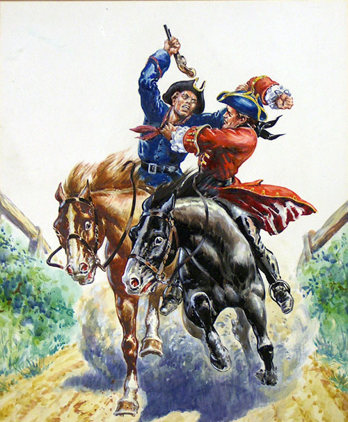 Thriller Picture Library Cover #223 Dick Turpin (Original)