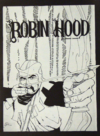 Robin Hood Howard Chaykin (Portfolio) (Limited Edition Prints) (Signed)