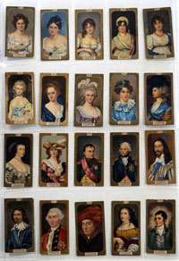 Full Set of 50 Cigarette Cards Chairman Miniatures (1912) First Series