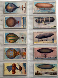 Full Set of 50 Cigarette Cards: Aviation (1910)