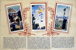 Complete Set of 50 Life in the Royal Navy Cigarette cards in album (1939)