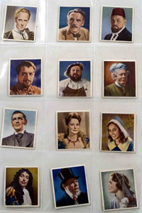 Full Set of 36 Cigarette Cards Characters Come to Life (1938)
