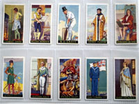 Full Set of 50 Cigarette Cards: Famous Minors (1936)