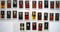 Complete Set of 25 Limited Edition Glenfiddich 'Clan Tartans' W. Grant & Sons Trading Cards (1992)