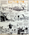 Roy of the Rovers art 25th June 1966 (Original)