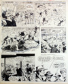 Roy of the Rovers art 18th June 1966 (Original)