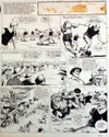 Roy of the Rovers art 18th June 1966 (3) (Original)